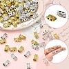 100Pcs 2 Colors Tibetan Style Multi-Strand Links TIBEB-YW0001-35-5