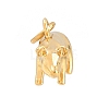 Brass Pendants KK-CBA855A-01G-12-2