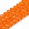 Glass Beads Strands EGLA-A034-T10mm-D25-4