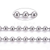 304 Stainless Steel Ball Chains CHS-F009-01D-P-1