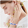 40Pcs 8 Colors Handmade Lampwork Beads LAMP-TA0001-54A-8