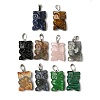 Natural & Synthetic Mixed Gemstone Pendants G-B127-09P-2