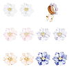 10Pcs 5 Colors Alloy Cufflinks FIND-PH0038-34-1