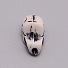 Opaque Acrylic Beads SACR-WH0006-02D-2