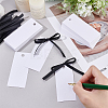 100 Sets Blank Paper Gift Tags CDIS-ME0001-02A-3