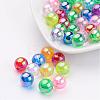 Transparent AB Color Acrylic Beads X-PL735M-3