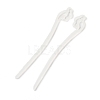 Opaque Acrylic Hair Sticks OHAR-C011-03H-1