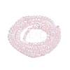 Electroplate Glass Beads Strands EGLA-A044-J1mm-B02-3
