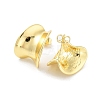 Rack Plating Brass Stud Earring EJEW-C078-09G-2