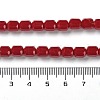 Opaque Glass Beads Strands LS-GLAA-G112-03M-4