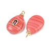 Synthetic Rhodochrosite Pendants X-KK-B157-42D-05-2