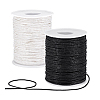 2 Rolls 2 Colors Waxed Cotton Cords YC-PH0001-52C-6