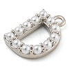 Plastic Imitation Pearl Pendants KK-P230-17P-D-2
