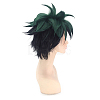 Short Green & Black Anime Cosplay Wigs OHAR-I015-04-9