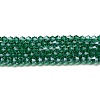Transparent Electroplate Glass Beads Strands LS-EGLA-A039-T3mm-A10-1
