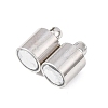 Brass Magnetic Clasps with Loops MC027-NF-2