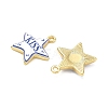 Printed Brass Pendants KK-CBA42CA-08G-04-2
