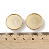 Iron Button Cabochon Settings FIND-D036-02KCG-3