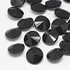 Pointed Back Glass Rhinestone Cabochons X-RGLA-T086-14mm-02-1