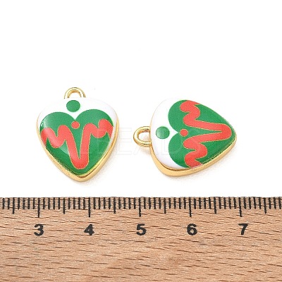 Printed Brass Pendants KK-CBA42CA-07G-04-1