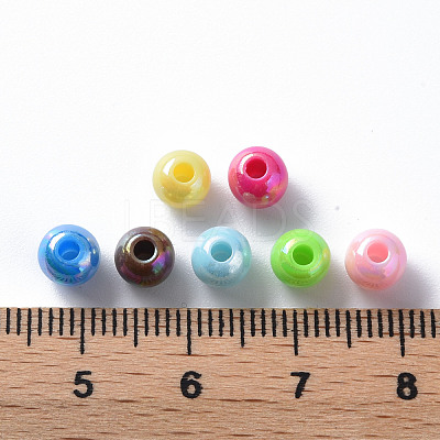 Opaque Acrylic Beads MACR-S370-D6mm-M2-1
