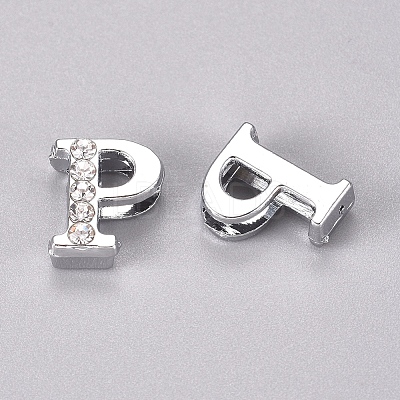 Alloy Slide Charms LS-PALLOY-WH0066-21P-1