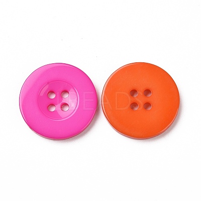 Resin Buttons RESI-D033-25mm-M-1