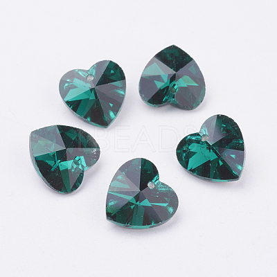 Handmade Glass Pendants X-GH14mm82Y-S-1