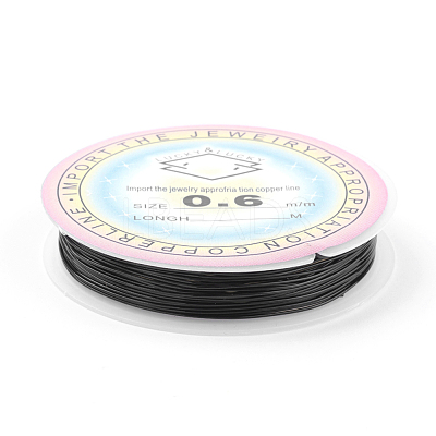 Round Copper Jewelry Wire X-CWIR-CW0.6mm-15-1