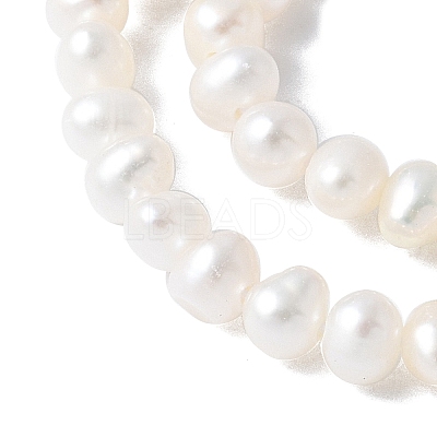 Natural Cultured Freshwater Pearl Beads Strands PEAR-I007-07G-01A-1