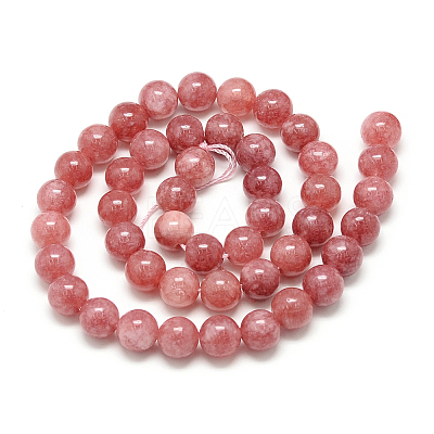 Natural Quartz Beads Strands X-G-S150-12mm-06-1-1