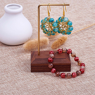 Spray Painted Glass Beads GLAA-TA0001-03-1