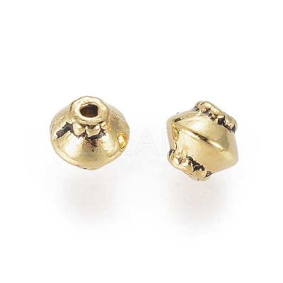 Tibetan Style Spacer Beads X-GLF0256Y-1