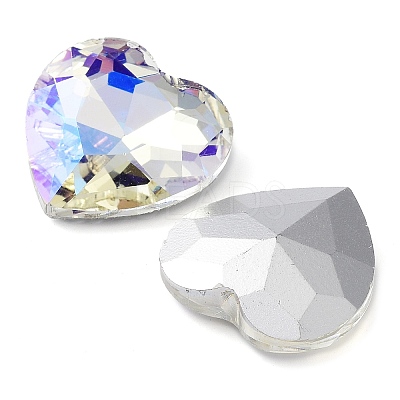 Glass Rhinestone Cabochons GLAA-D016-05B-1