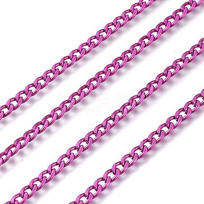 Electrophoresis 304 Stainless Steel Curb Chains CHS-I003-Q04-1