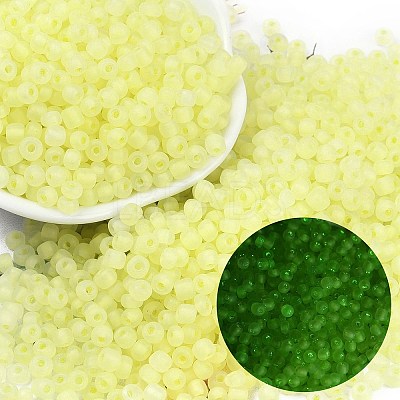 6/0 Luminous Glass Seed Beads X1-SEED-NH0001-01B-1