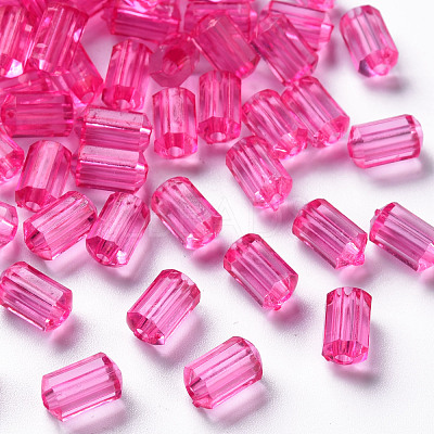 Transparent Acrylic Beads TACR-S154-27B-82-1