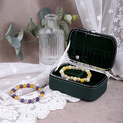 30 Pcs 2 Colors Brass Beads RB-CD0001-02-1