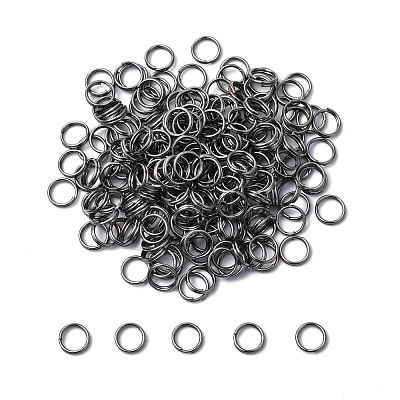 Iron Split Rings JRD6MM-01B-NF-1
