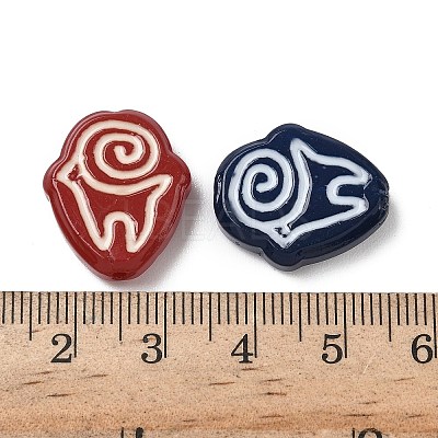 Handmade Lampwork Beads LAMP-D003-04-1