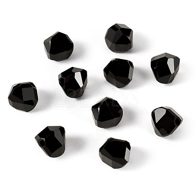 10Pcs Glass Imitation Austrian Crystal Beads GLAA-TADJ0001-11D-1
