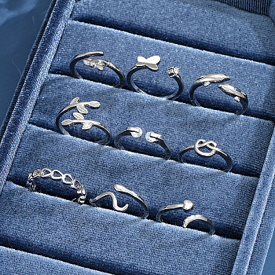 Alloy Cuff Toe Rings FS-WG35216-01-1