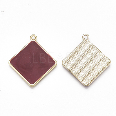 Alloy Pendants LS-ENAM-S116-39B-1