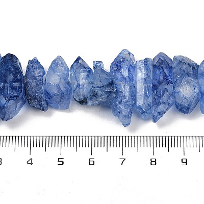 Natural Crackle Quartz Beads Strands G-R012-B06-05-1