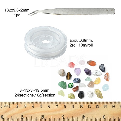 DIY Stretch Bracelet Making Kit DIY-FS0003-84-1