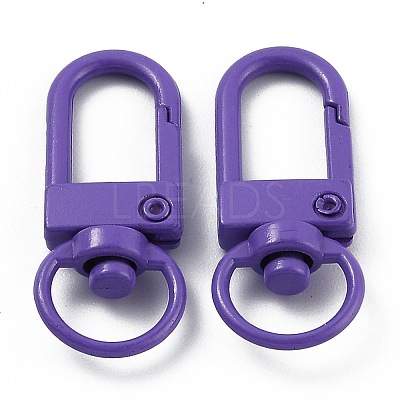 Zinc Alloy Baking Paint Swivel Snap Hooks Clasps PALLOY-H194-A11-1