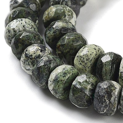 Natural Silver Line Jasper Beads Strands G-Z042-B01-03-1