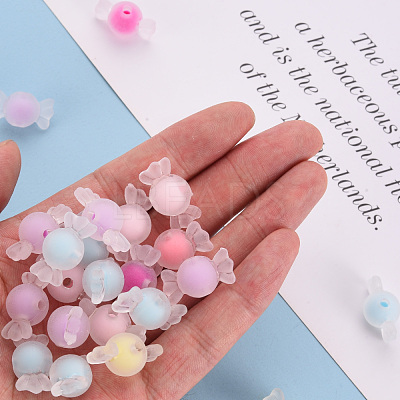 Transparent Acrylic Beads TACR-S152-13C-1