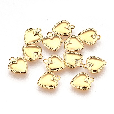 Ion Plating(IP) 304 Stainless Steel Charms STAS-G176-36G-A-1