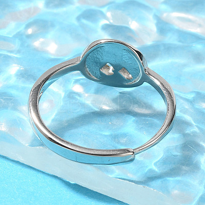 Brass Adjustable Rings for Women RJEW-R005-04G-1